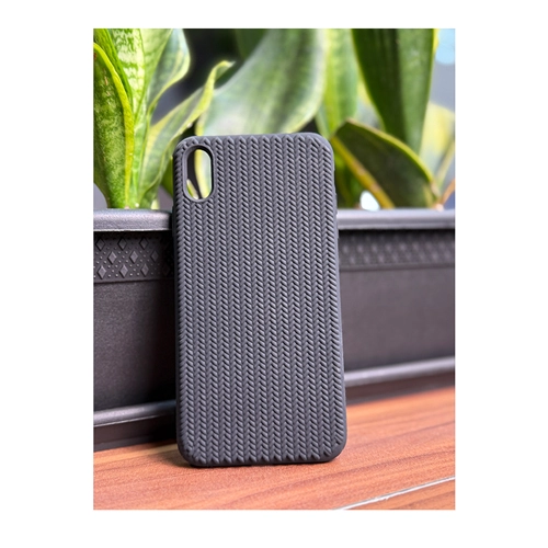 قاب سیلیکونی مدل بافتی مناسب برای گوشی iphone XS Max (1)